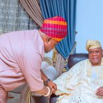 Governor Adeleke Condoles Family Members & Chief Obasanjo Over Exit of Chief Amuda Obelawo.