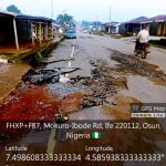 FACT CHECK: BAD ROAD PUBLISHED BY TRIBUNE WAS CONSTRUCTED BY OYETOLA ADMINISTRATION.